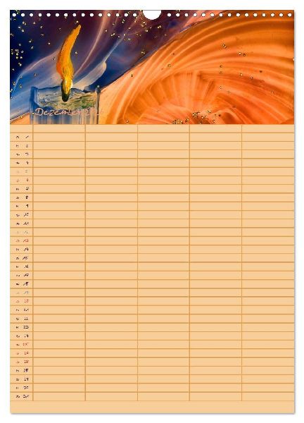 Blütenzauber - Familienplaner 2026 (Wandkalender 2026 DIN A3 hoch), CALVENDO Monatskalender