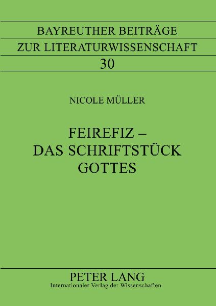 Feirefiz - Das Schriftstück Gottes