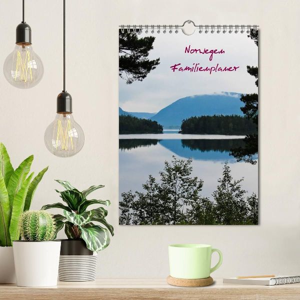 Familienplaner Norwegen (Wandkalender 2026 DIN A4 hoch), CALVENDO Monatskalender
