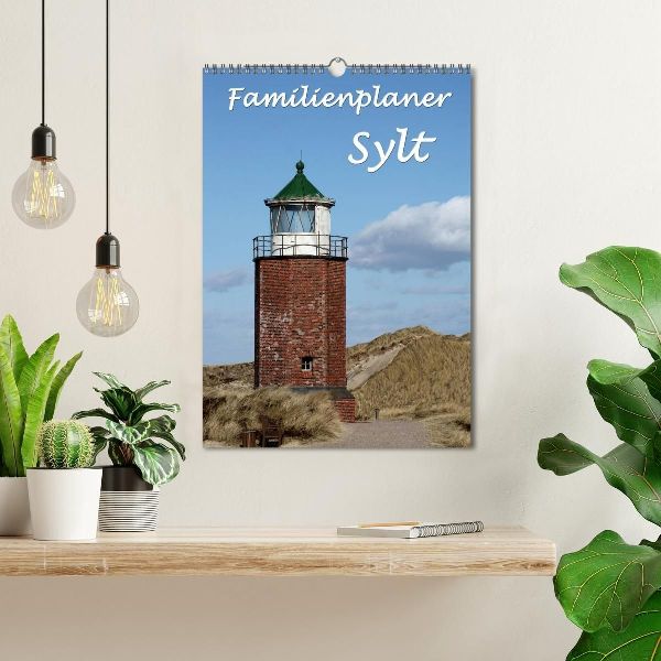 Familienplaner - Sylt (Wandkalender 2026 DIN A3 hoch), CALVENDO Monatskalender