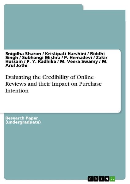 Evaluating the Credibility of Online Reviews and their Impact ...