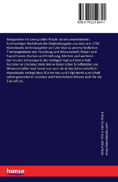 Margarethe mit dem großen Maule