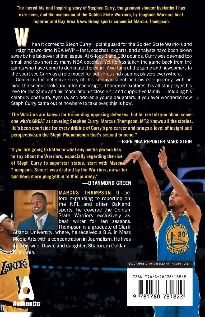 Golden: The Miraculous Rise of Steph Curry
