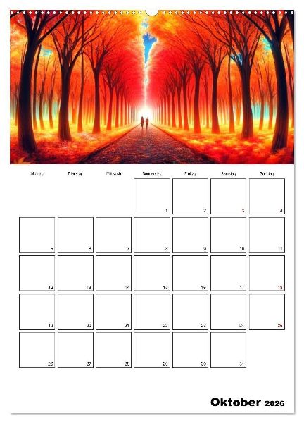 Neonlicht Familienplaner (Wandkalender 2026 DIN A2 hoch), CALVENDO Monatskalender