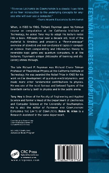 Feynman Lectures On Computation