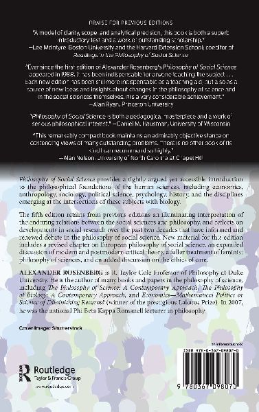 Philosophy of Social Science