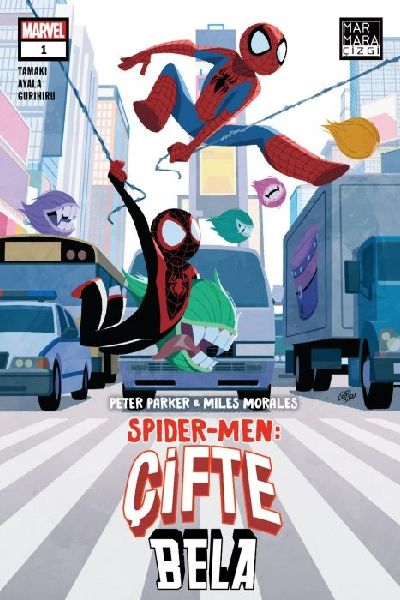 Peter Parker ve Miles Morales Spider-Men 01 - Cifte Bela
