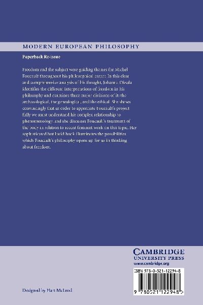 Foucault on Freedom
