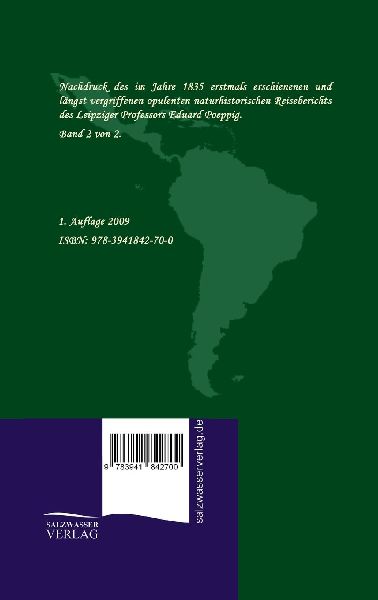 Reise in Chile, Peru und auf dem Amazonas in den Jahren 1827 - 1832 (Zweiter Band)