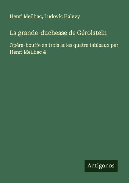 La grande-duchesse de Gérolstein