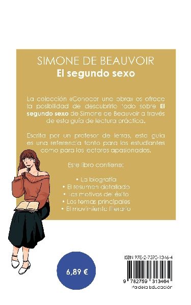 Guía de lectura El segundo sexo de Simone de Beauvoir (análisis literario de referencia y resumen completo)