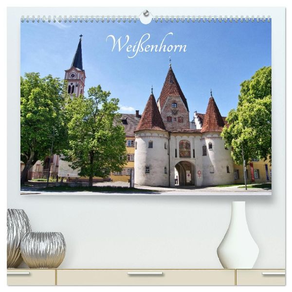 Weißenhorn (hochwertiger Premium Wandkalender 2026 DIN A2 que...