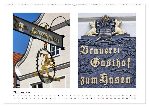 Weißenhorn (hochwertiger Premium Wandkalender 2026 DIN A2 quer), Kunstdruck in Hochglanz