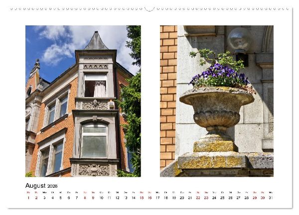 Weißenhorn (hochwertiger Premium Wandkalender 2026 DIN A2 quer), Kunstdruck in Hochglanz