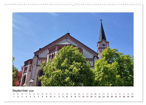 Weißenhorn (hochwertiger Premium Wandkalender 2026 DIN A2 quer), Kunstdruck in Hochglanz