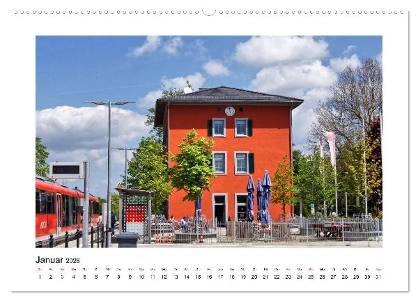 Weißenhorn (hochwertiger Premium Wandkalender 2026 DIN A2 quer), Kunstdruck in Hochglanz