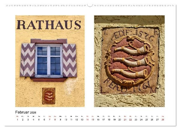 Weißenhorn (hochwertiger Premium Wandkalender 2026 DIN A2 quer), Kunstdruck in Hochglanz