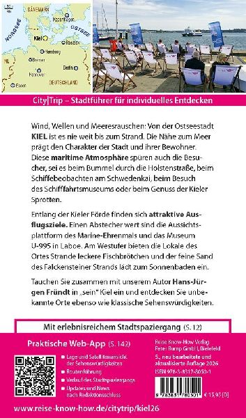 Reise Know-How CityTrip Kiel mit Kieler Förde