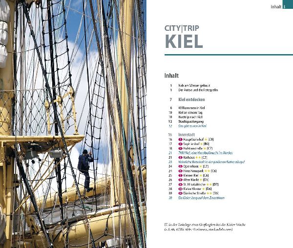 Reise Know-How CityTrip Kiel mit Kieler Förde