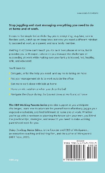 Getting It All Done (HBR Working Parents Series)