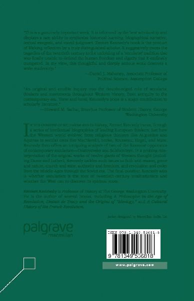 Secularism and its Opponents from Augustine to Solzhenitsyn