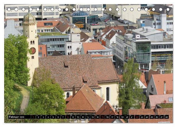 Heidenheim an der Brenz (Tischkalender 2026 DIN A5 quer), CALVENDO Monatskalender