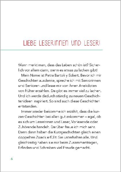 Schmunzelgeschichten