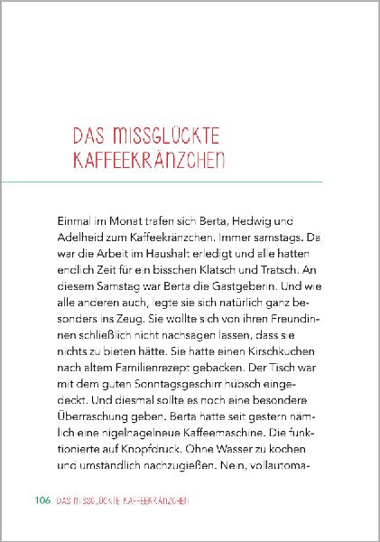 Schmunzelgeschichten