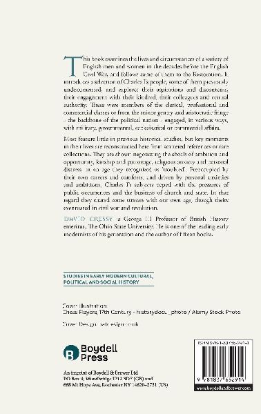 Careers and Crises in the Age of Charles I