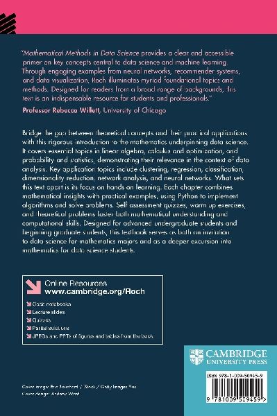 Mathematical Methods in Data Science