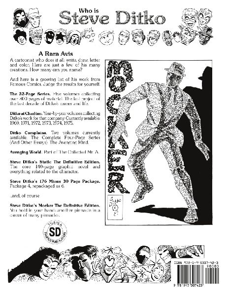 Steve Ditko's The Mocker The Definitive Edition
