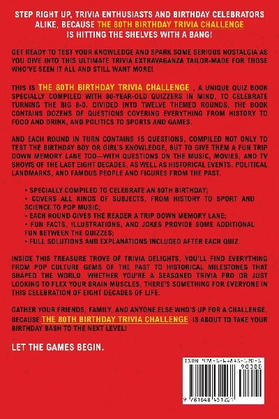 The 80th Birthday Trivia Challenge