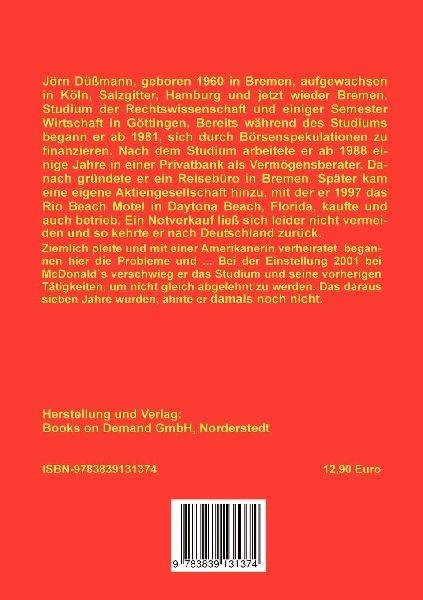 Sieben Jahre bei McDonald's