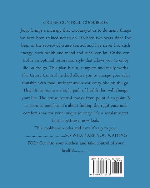 CRUISE CONTROL COOKBOOK