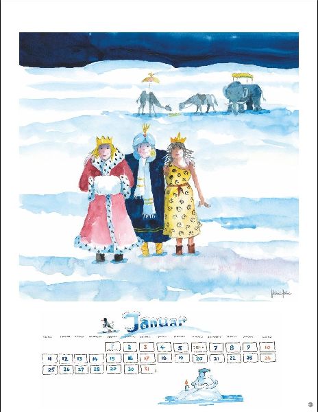 Helme Heine: Edition Kalender 2027