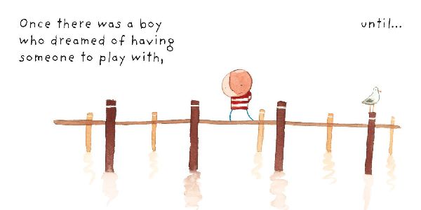 BOY & PENGUIN LITTLE LIB BRD