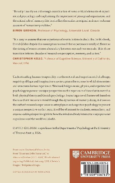 The Psychology of Human Temporality