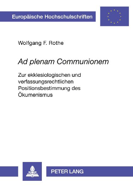 'Ad plenam Communionem'
