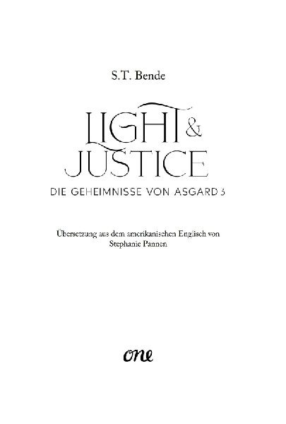Light & Justice - Die Geheimnisse von Asgard Band 3