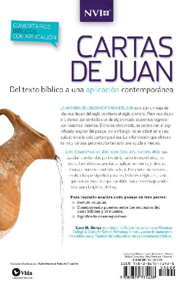 Los Comentario B¿¿blico Con Aplicaci¿¿n NVI Cartas de Juan