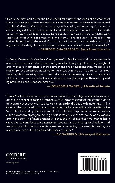 Swami Vivekananda's Ved¿ntic Cosmopolitanism
