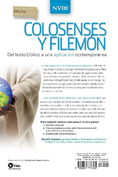 Los Comentario B¿¿blico Con Aplicaci¿¿n NVI Colosenses Y Filem¿¿n
