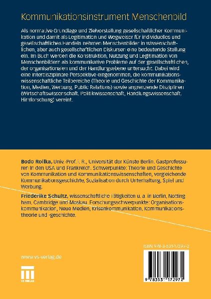 Kommunikationsinstrument Menschenbild