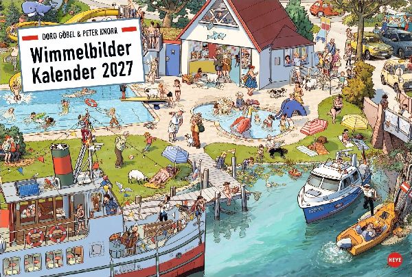 Göbel & Knorr Wimmelbilder Edition Kalender 2027