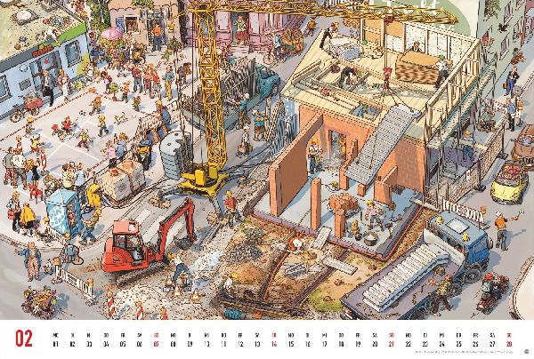 Göbel & Knorr Wimmelbilder Edition Kalender 2027