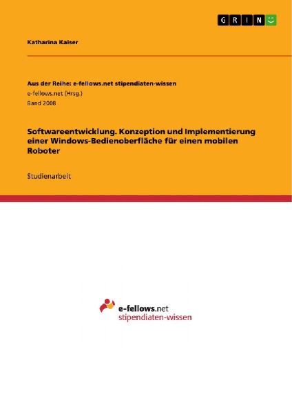 Softwareentwicklung. Konzeption und Implementierung einer Wind...
