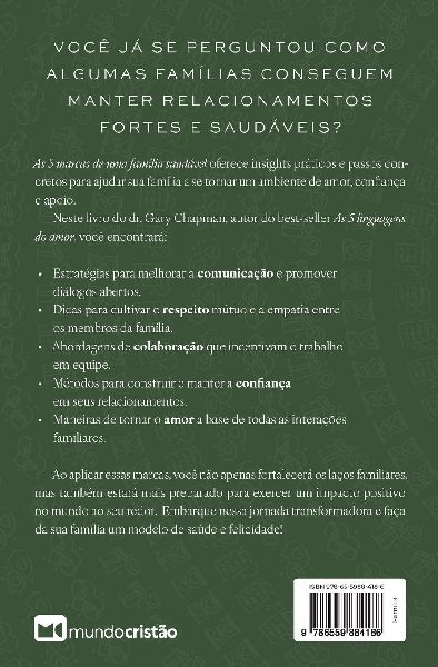 As 5 marcas de uma família saudável