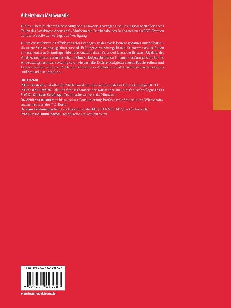 Arbeitsbuch Mathematik
