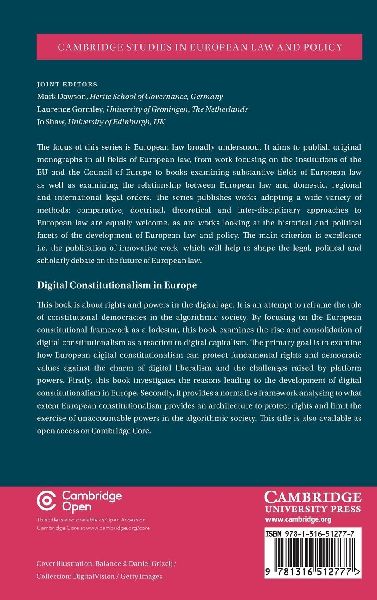 Digital Constitutionalism in Europe