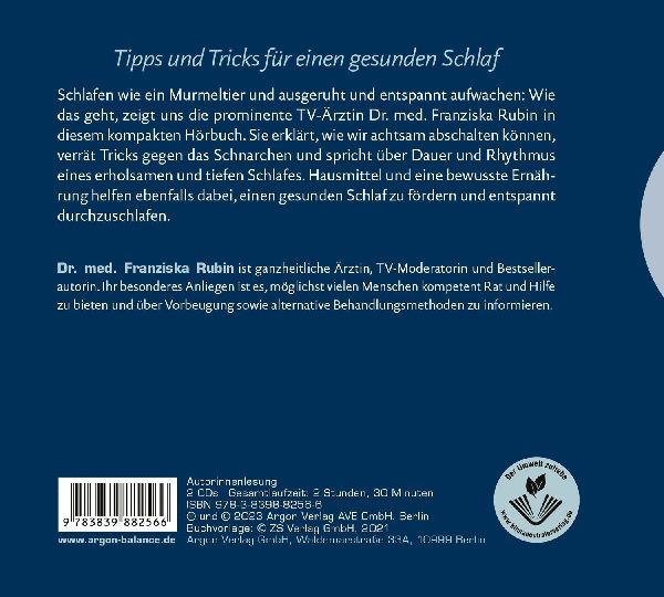 Mein kleines Hörbuch vom guten Schlaf